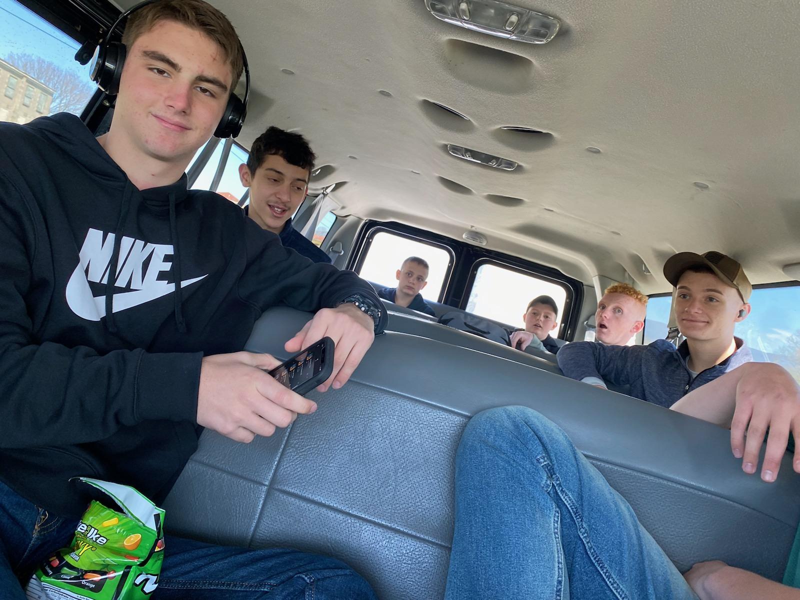 Youth Group bus ride